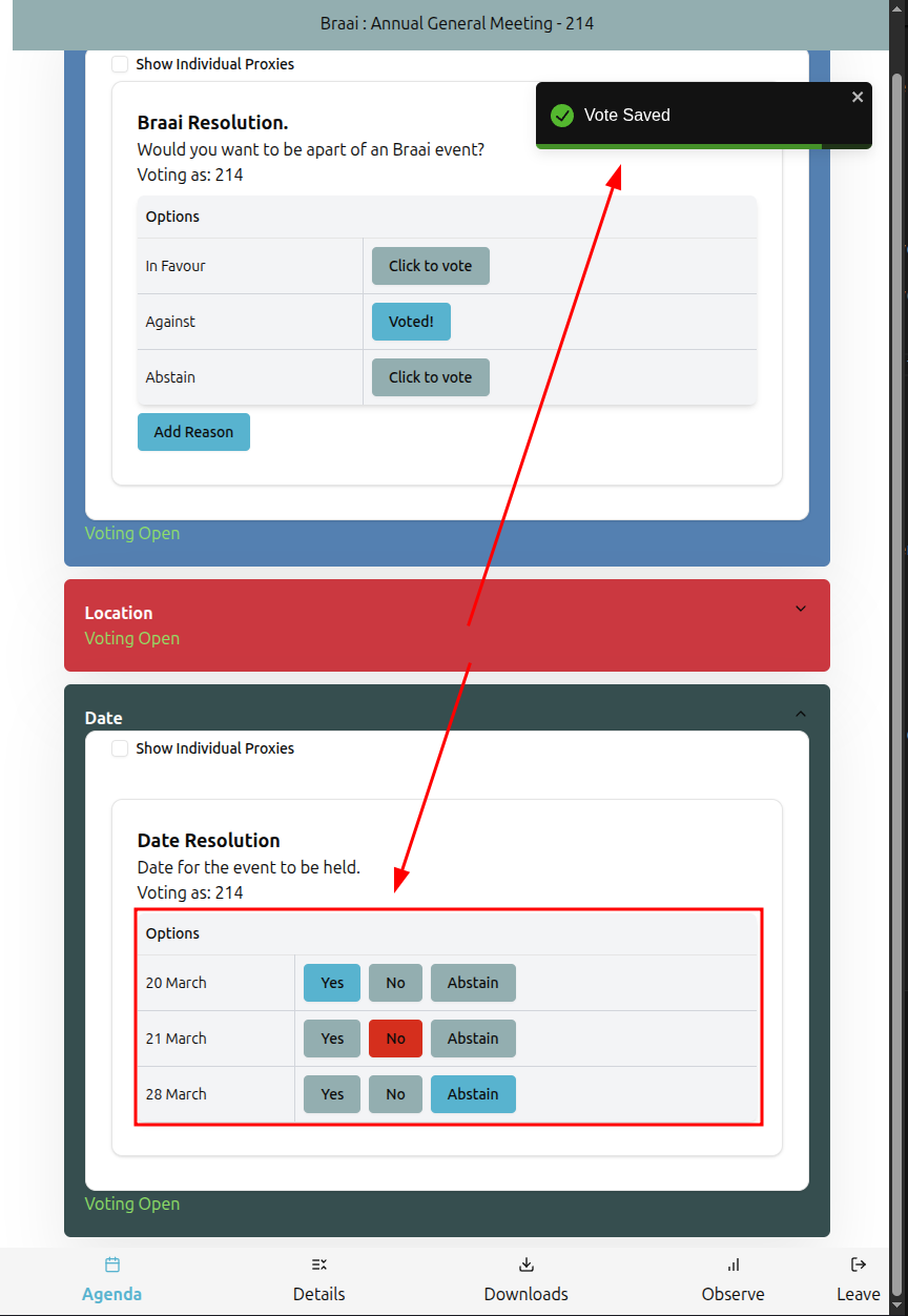 Please ensure you have a stable internet connection. If you do, consider downloading a new manual from admin.meetingpal.app