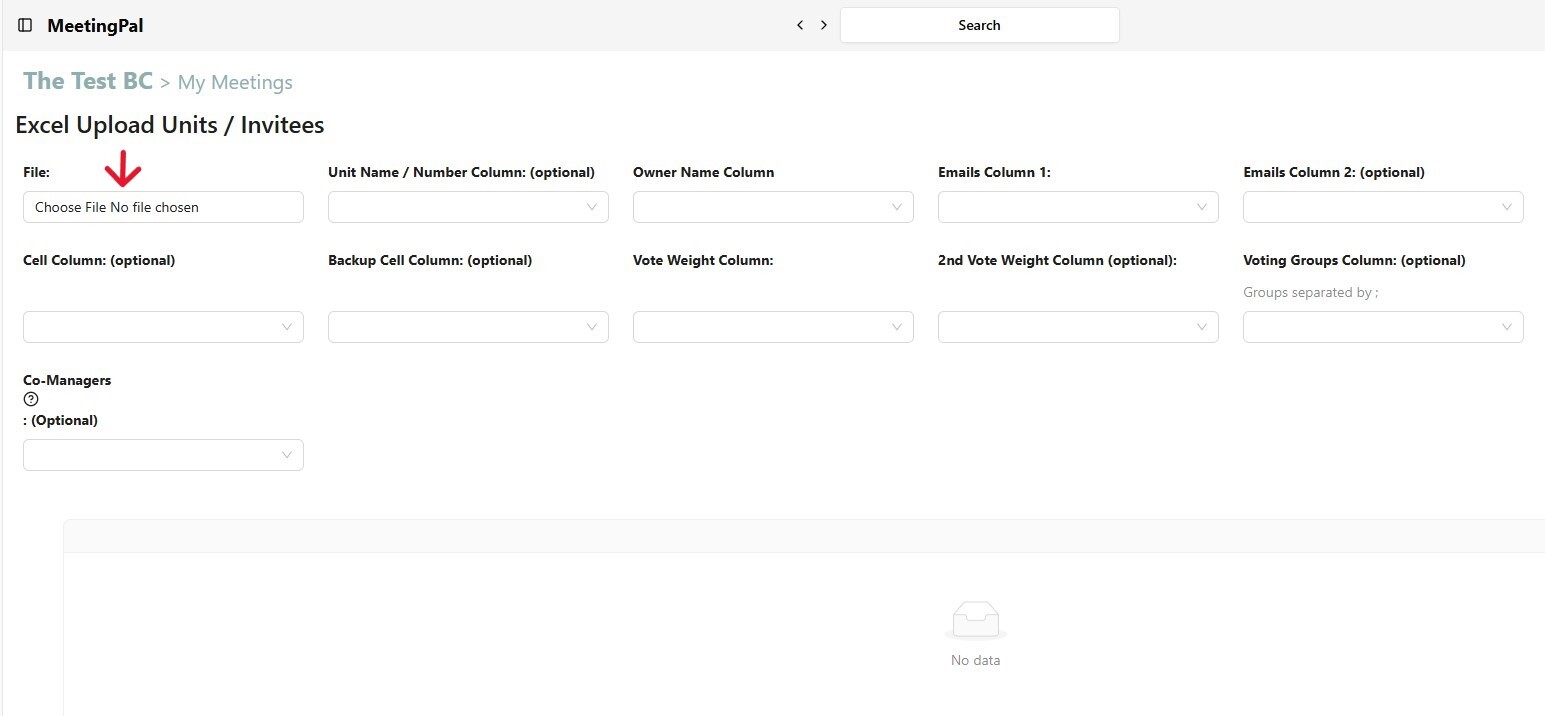 Please ensure you have a stable internet connection. If you do, consider downloading a new manual from admin.meetingpal.app
