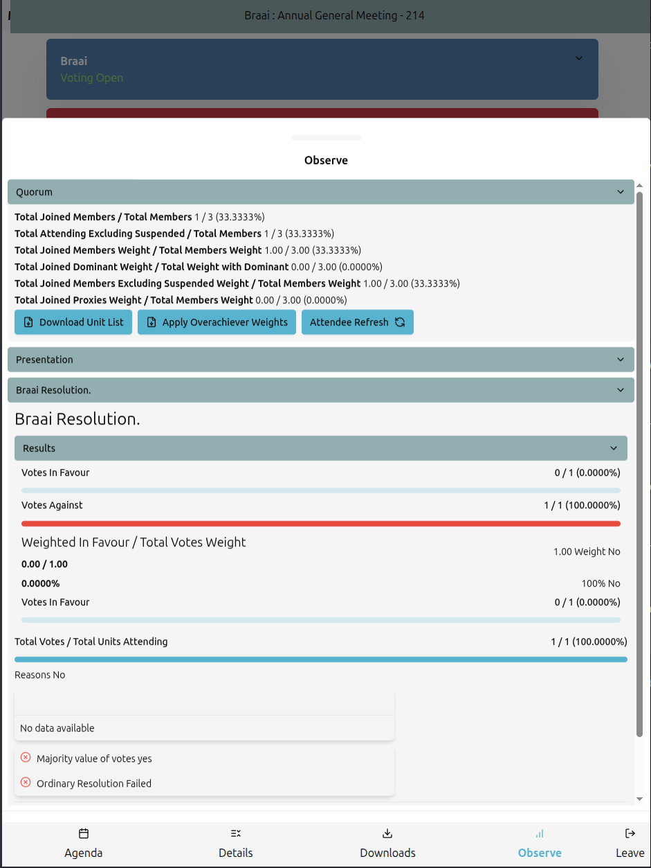 Please ensure you have a stable internet connection. If you do, consider downloading a new manual from admin.meetingpal.app
