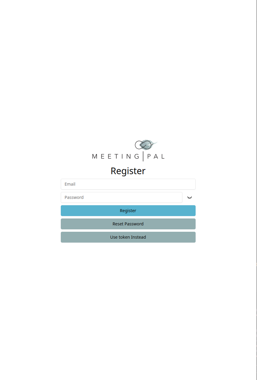 Please ensure you have a stable internet connection. If you do, consider downloading a new manual from admin.meetingpal.app