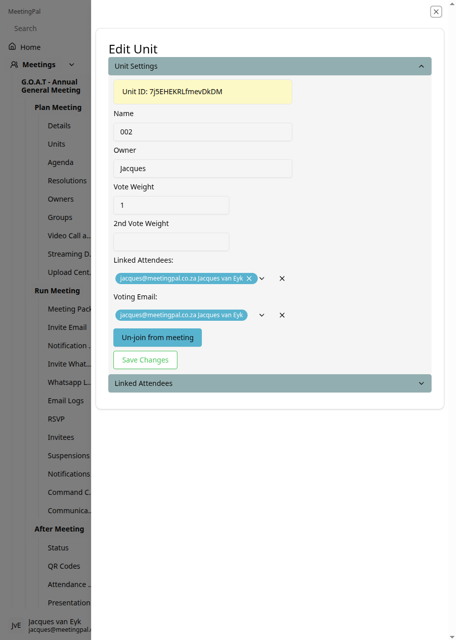 Please ensure you have a stable internet connection. If you do, consider downloading a new manual from admin.meetingpal.app