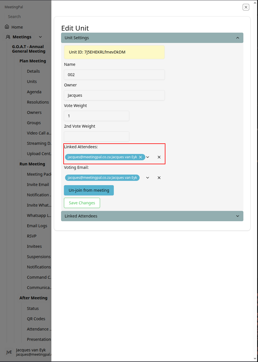 Please ensure you have a stable internet connection. If you do, consider downloading a new manual from admin.meetingpal.app