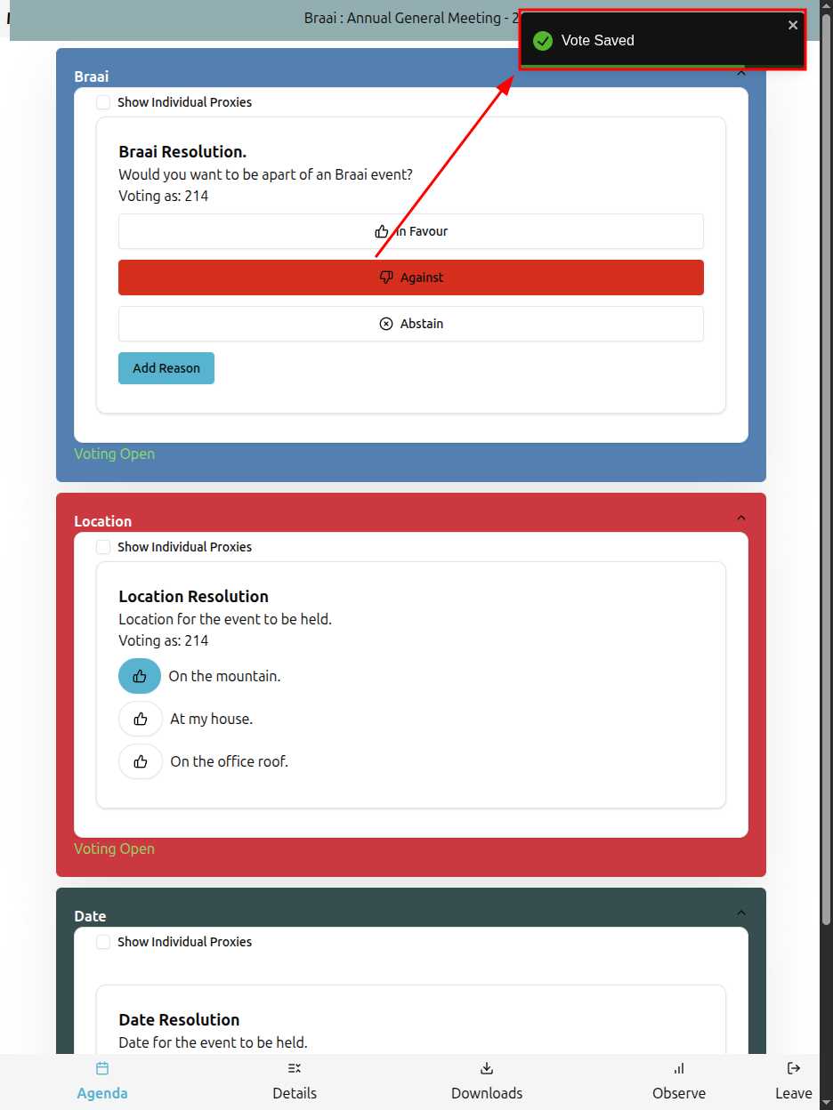 Please ensure you have a stable internet connection. If you do, consider downloading a new manual from admin.meetingpal.app